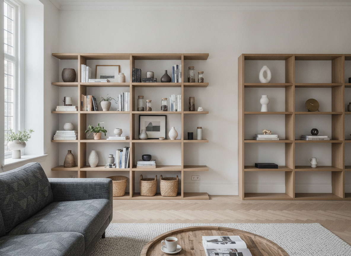 Nieuwe designtest toont of je open planken te vol hebt gestyled