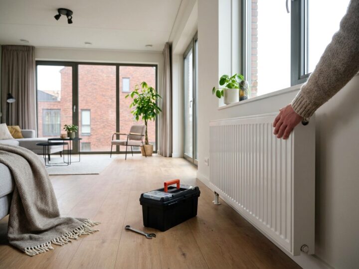 Radiator wordt niet warm: koud van boven, koud van onderen of tikkend
